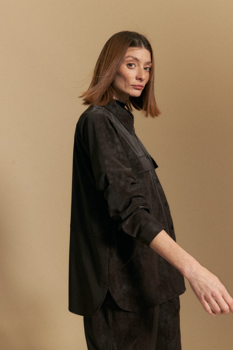 SOBRECAMISA PHIL Chocolate