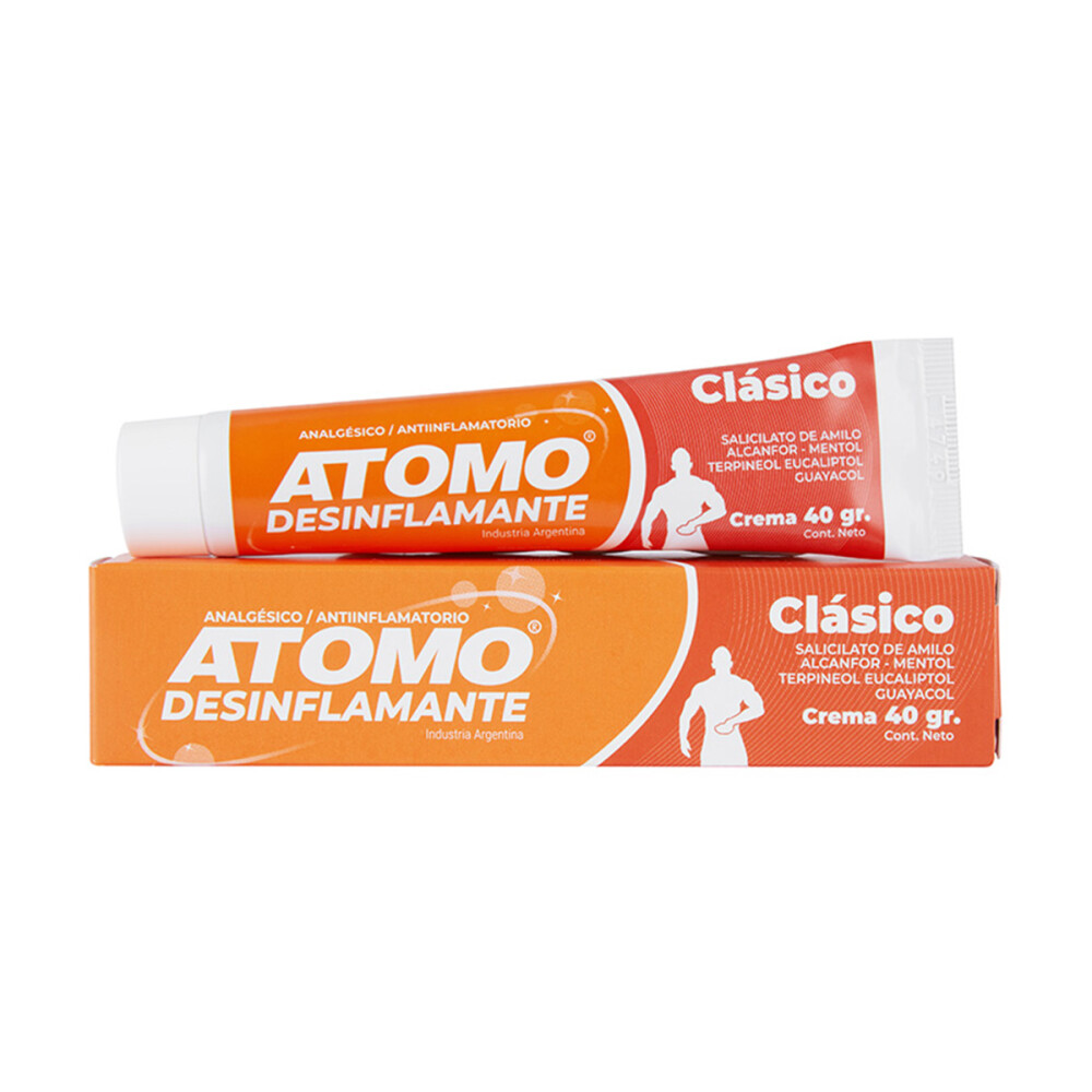 ATOMO DESINFLAMANTE CLASICO POMO X 40 GR única