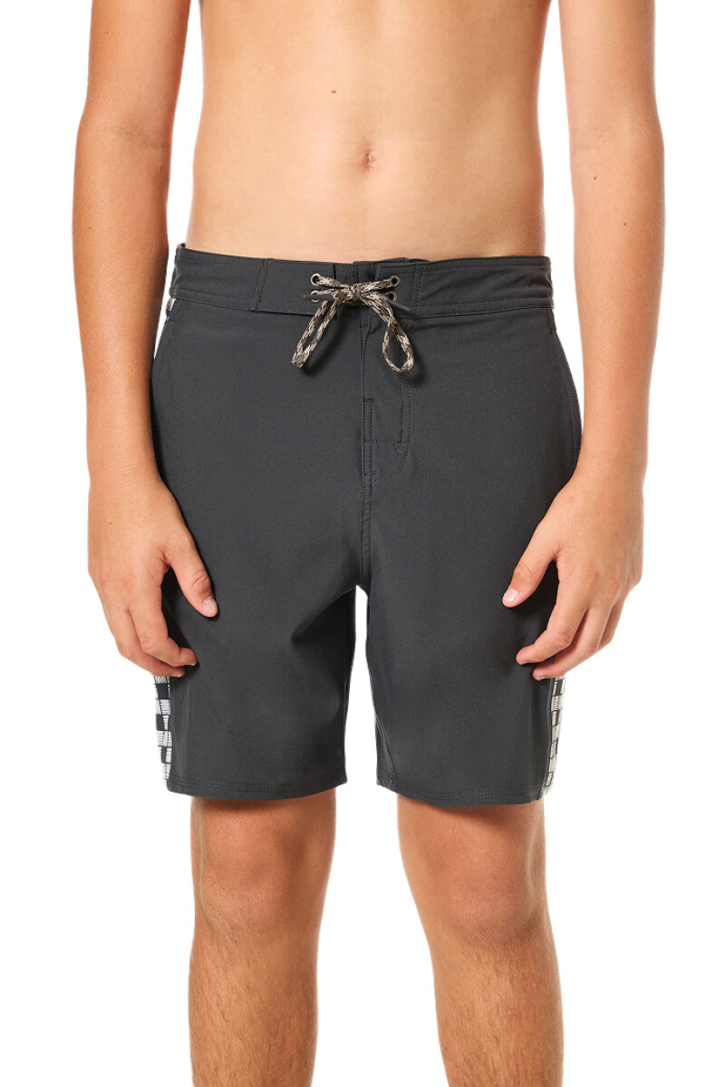 Boardshort Katin Niño Whirl Hybrid - Negro 