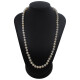 Collar perlas de cultivo de 6 a 6.5 mm con broche en oro 18k. Largo 50 cm Collar perlas de cultivo de 6 a 6.5 mm con broche en oro 18k. Largo 50 cm