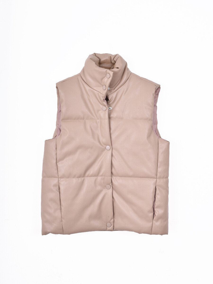CHALECO ROMINA IV - BEIGE 