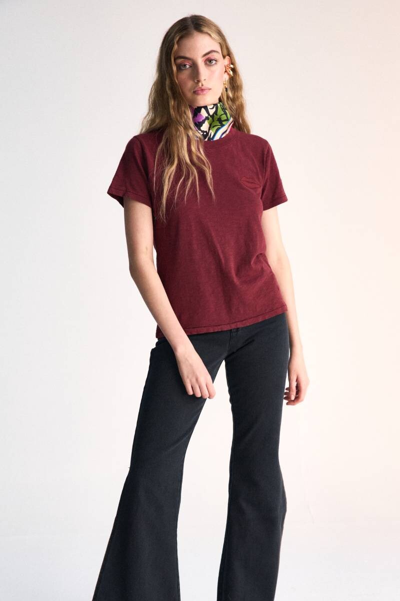 Remera Grace Burdeo 