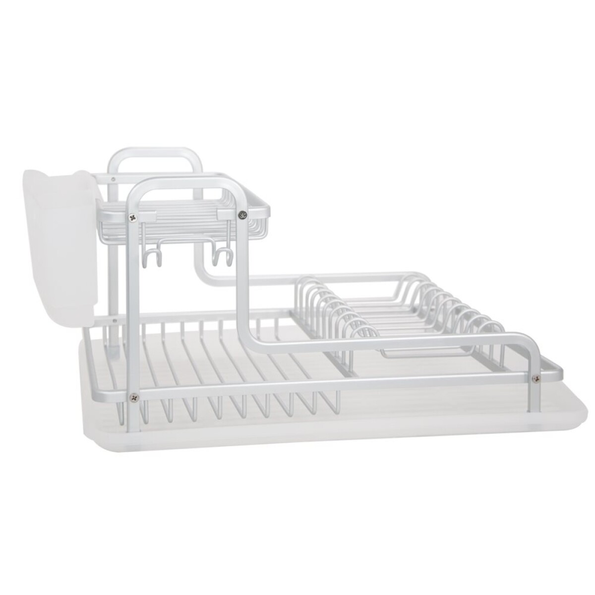 Escurridor Aluminio Con Bandeja 42cm X 29cm X 21CM 