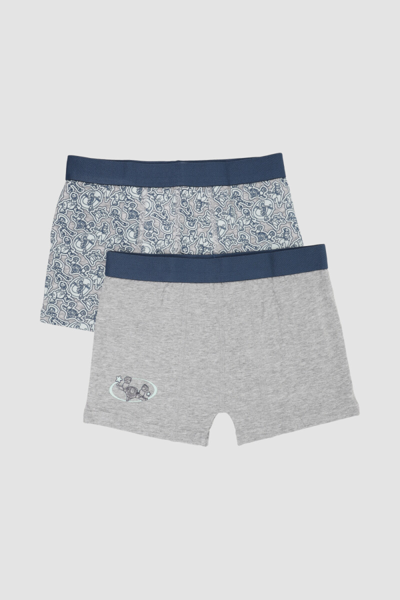 Pack x2 boxer marvel/disney Turquesa acqua