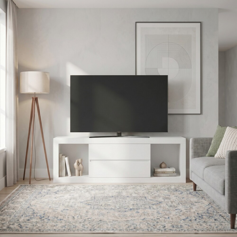 Rack para TV 70" - Casablanca - Infinite Blanco