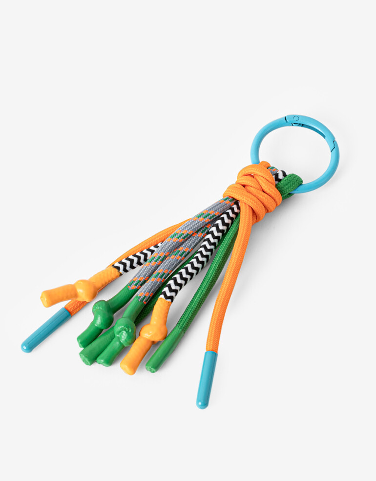 Llavero Cordón Llavero Y Bag Charm Mix De Cordones - Combinacion Multicolor