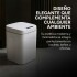 Papelera Cesto Basura Automatica 16l Basurero Sensor Color Variante Blanco