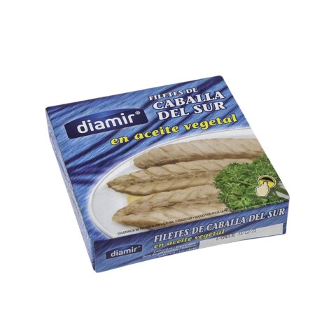 FILETES DE CABALLA ACEITE DIAMIR - 500 grs Filetes De Caballa Aceite Diamir - 500 Grs