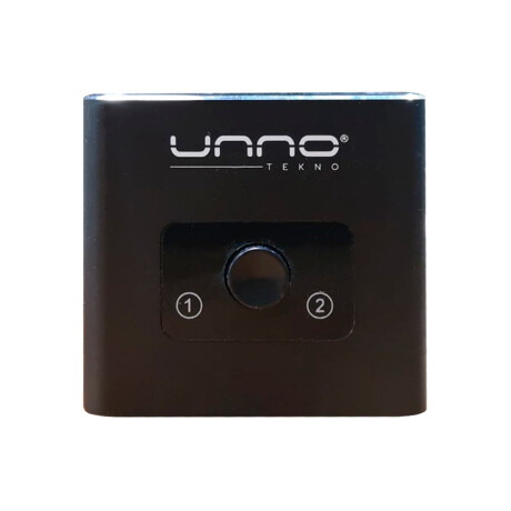 Unno - Switch HDMI Bidireccional HB1201BK - 2 Entradas / Salidas - 1 Entrada / Salida. 4K X 2K (3840 001