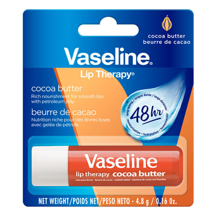 VASELINE LIP THRAPY COCOA BTTR US24X4.8G única