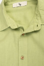 LONG SLEEVE LINEN SHIRT Avocado