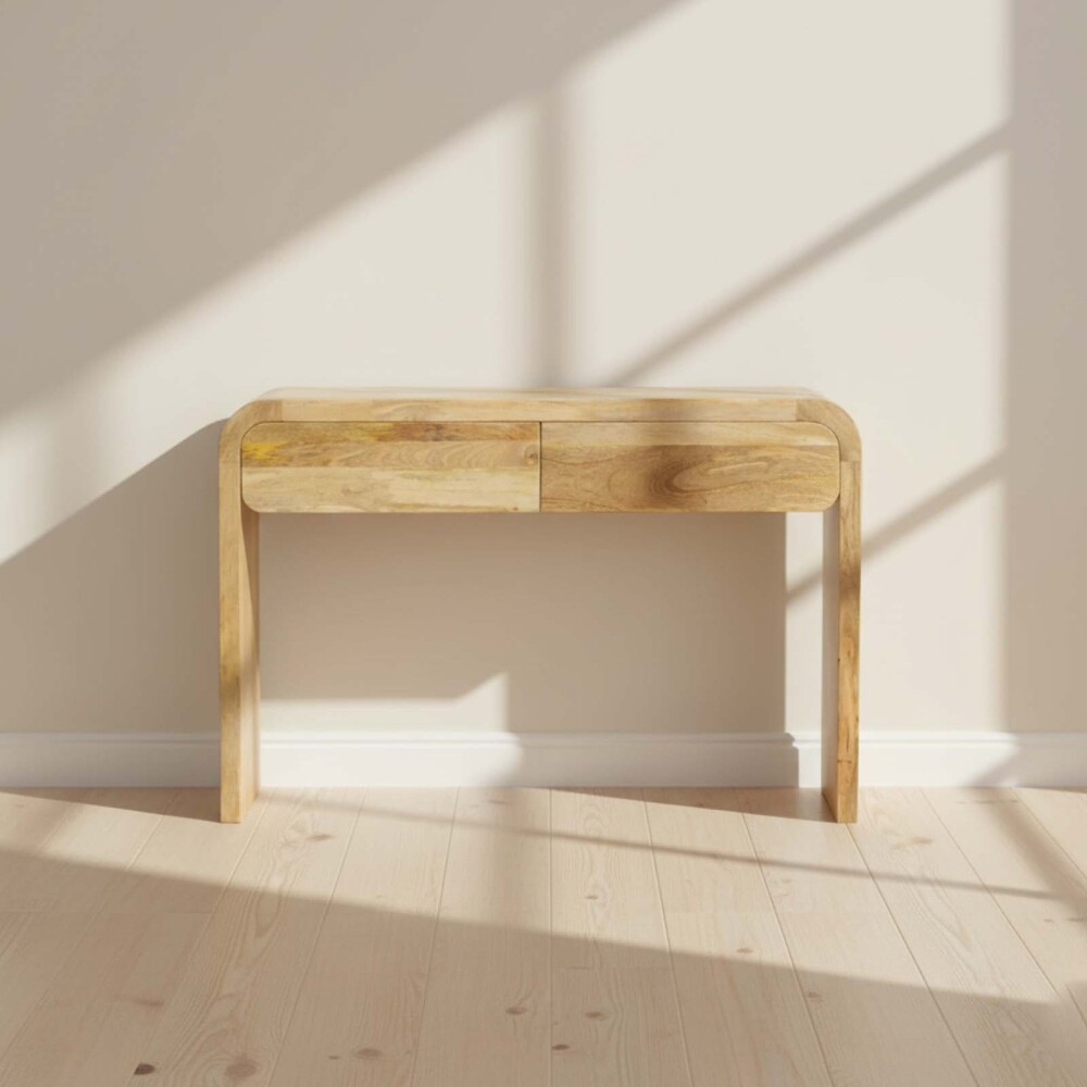 CONSOLA MDF-Y-MADERA NATURAL-BEIGE CONCORDIA NATURAL