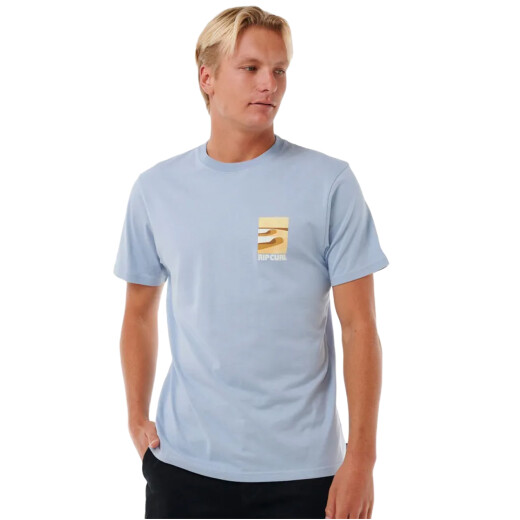 Remera Rip Curl Surf Revival Lined Up Tee Remera Rip Curl Surf Revival Lined Up Tee