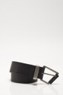 WTF GETTY LEATHER BELT Negro