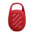 Parlante JBL Clip 5 Negro Bluetooth IP67 15 Horas Ultra Portátil Rojo