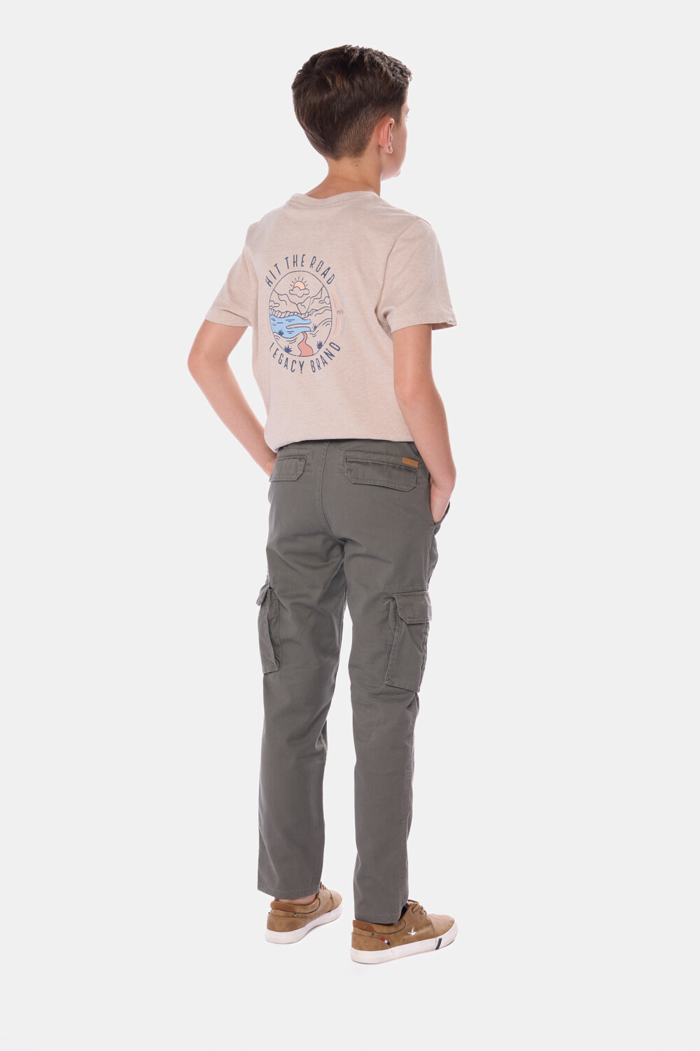 PANTALÓN CARGO Verde