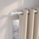 Barrote cortina metal Eurometal 2,0m + 2 soportes BLANCO