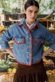 PRE VENTA CAMPERA FRUIT Azul Con Rojo