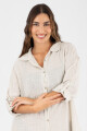 Camisola larga toscana Beige