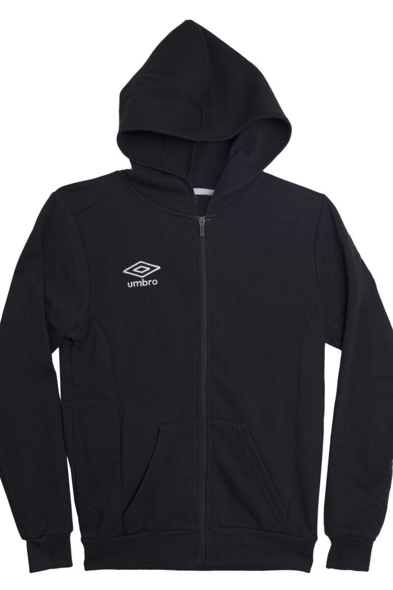 CAMPERA HOMBRE UMBRO BASICO FELPA Negro
