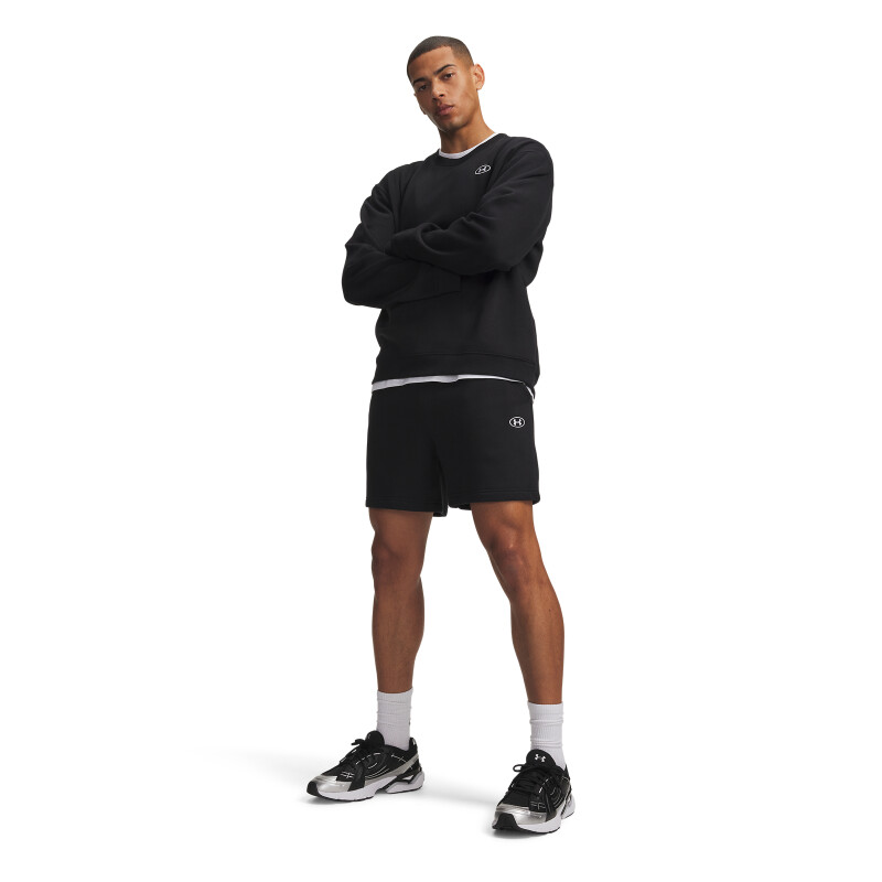 Short UA Rival Flc Hombre 6013445-008 Negro