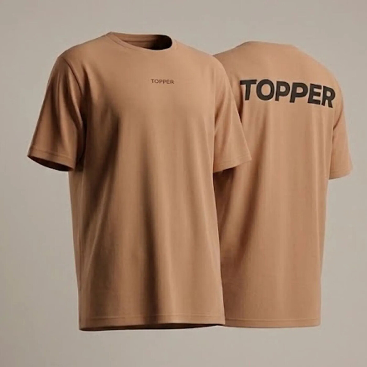 T-SHIRT MC NO GENDER 1975 - MARRON LION 