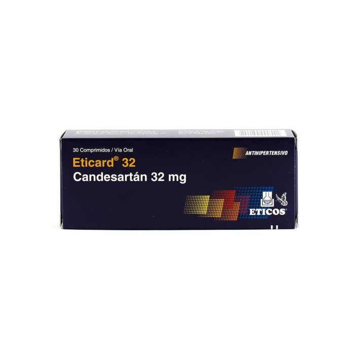 ETICARD 32 MG. CJ X 30 COMPRIMIDOS única