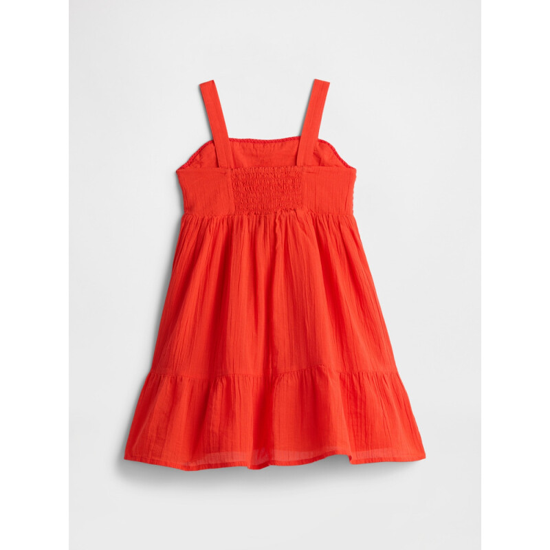 V-CROCHET DRESS POSTER RED