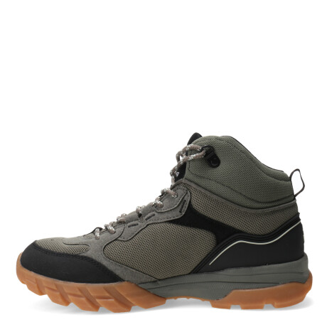 Championes Unisex Topper Grove High Trekking Gris - Negro