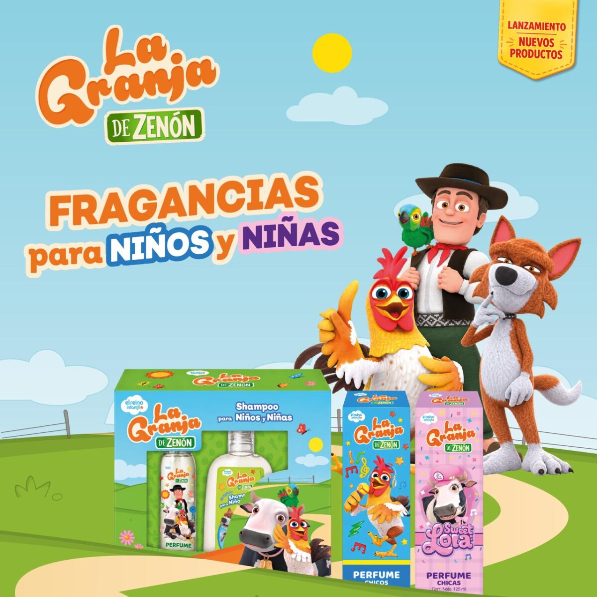 Set Colonia Granja+ Gel Baño 