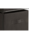 Armario DAMHUS con 3 cajas negro/gris Armario DAMHUS con 3 cajas negro/gris