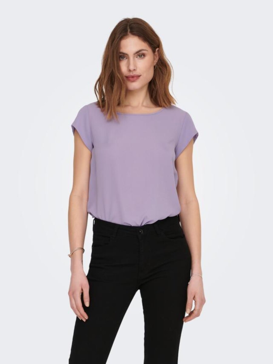 Camiseta Vic - Purple Rose 