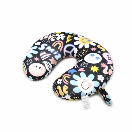 Almohada de Viaje Trendy Con Diseño FLORES