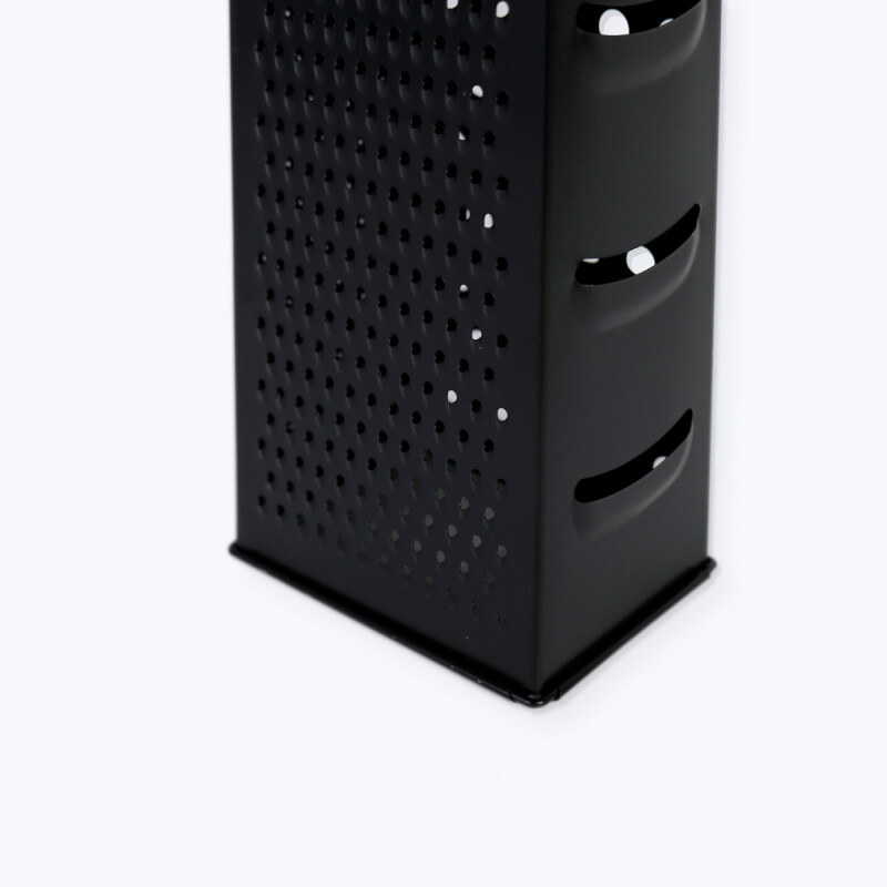 RALLADOR INOX NEGRO 24,5X8X10CM Unica