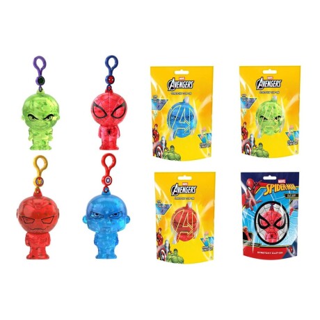 Figura Squishy Disney con Clip Colgante HULK