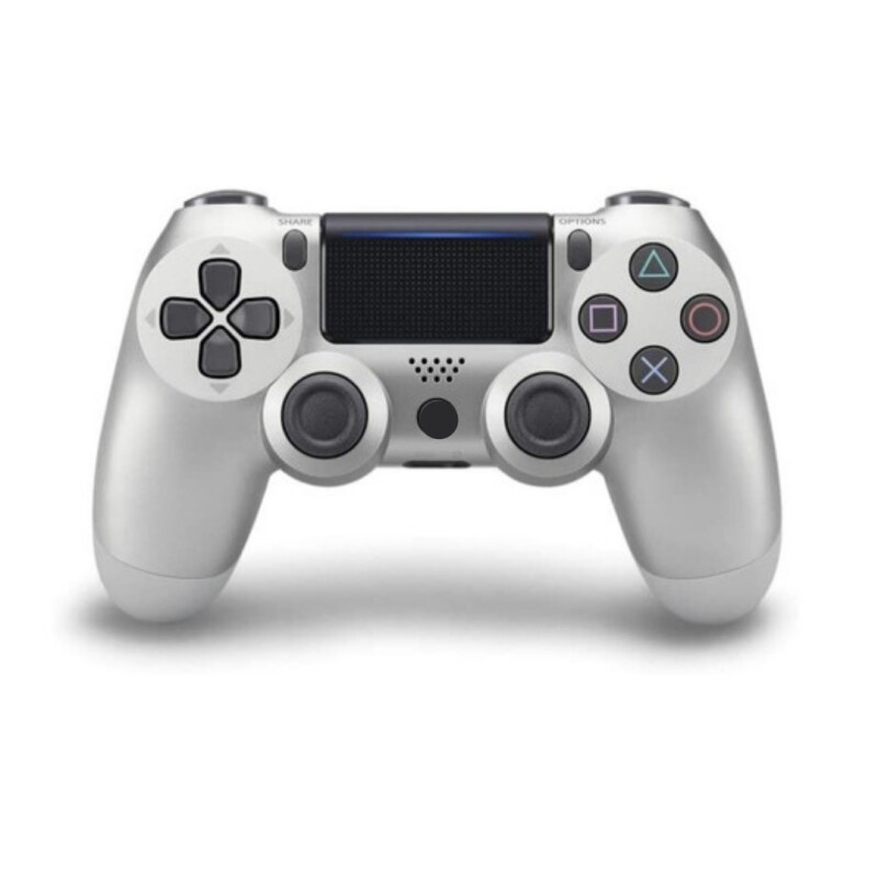 Joystick Inalámbrico Para PS4 y PC Plateado Joystick Inalámbrico Para PS4 y PC Plateado