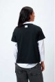 REMERA PIECE OF CAKE DRAMA Negro
