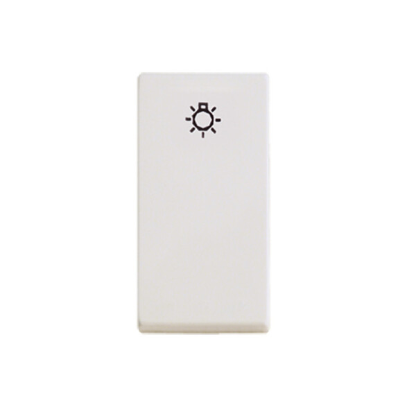 Módulo pulsador para luz - Presta blanco C51304