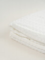 Funda Nórdica 1 Plaza Microfibra Washed Blanco