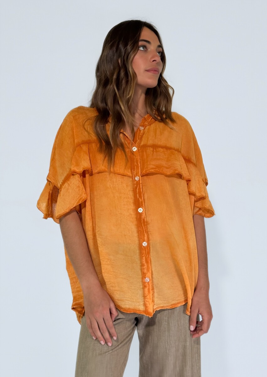 CAMISA SISTINA - NARANJA 