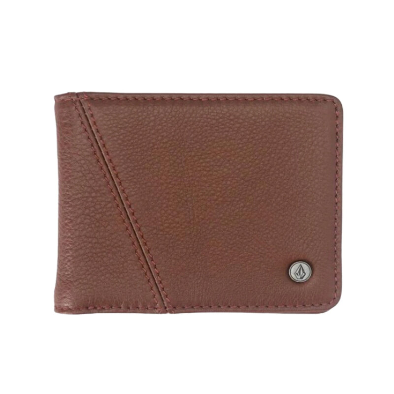 Billetera Volcom ABG PAY-A-PAL LEATHER BIFOLD - Marrón Billetera Volcom ABG PAY-A-PAL LEATHER BIFOLD - Marrón