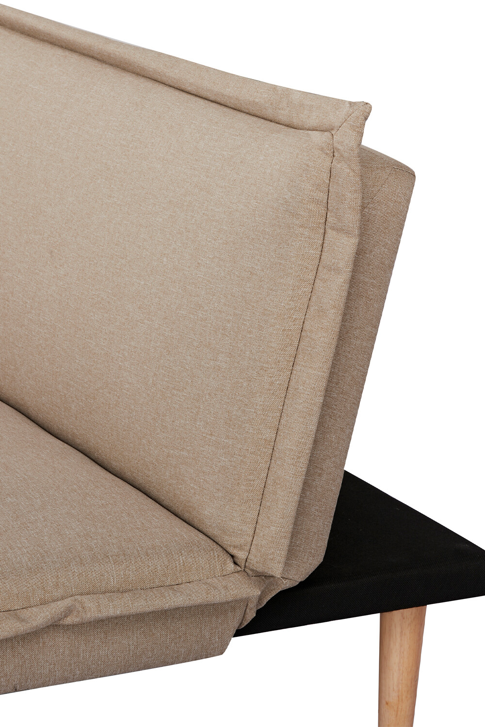 Sofá Cama Click Clack, 2 Cuerpos Nero Beige