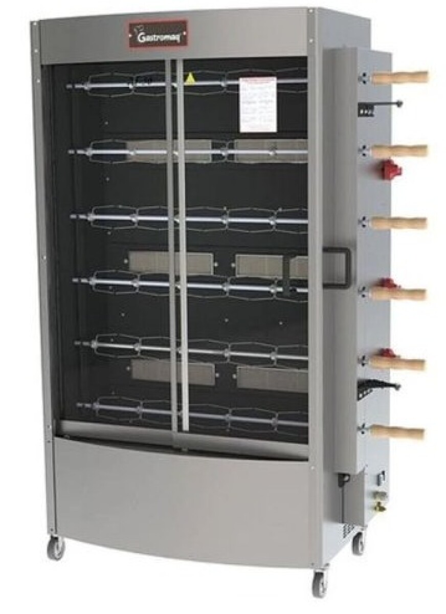 Spiedo a Gas para 30 Pollos Gastromaq Mod. AF-30N 