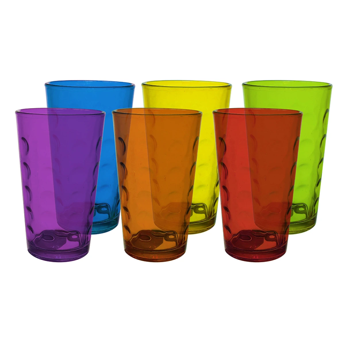 SET 3 VASOS COLOR OLIMPO 340 ML 