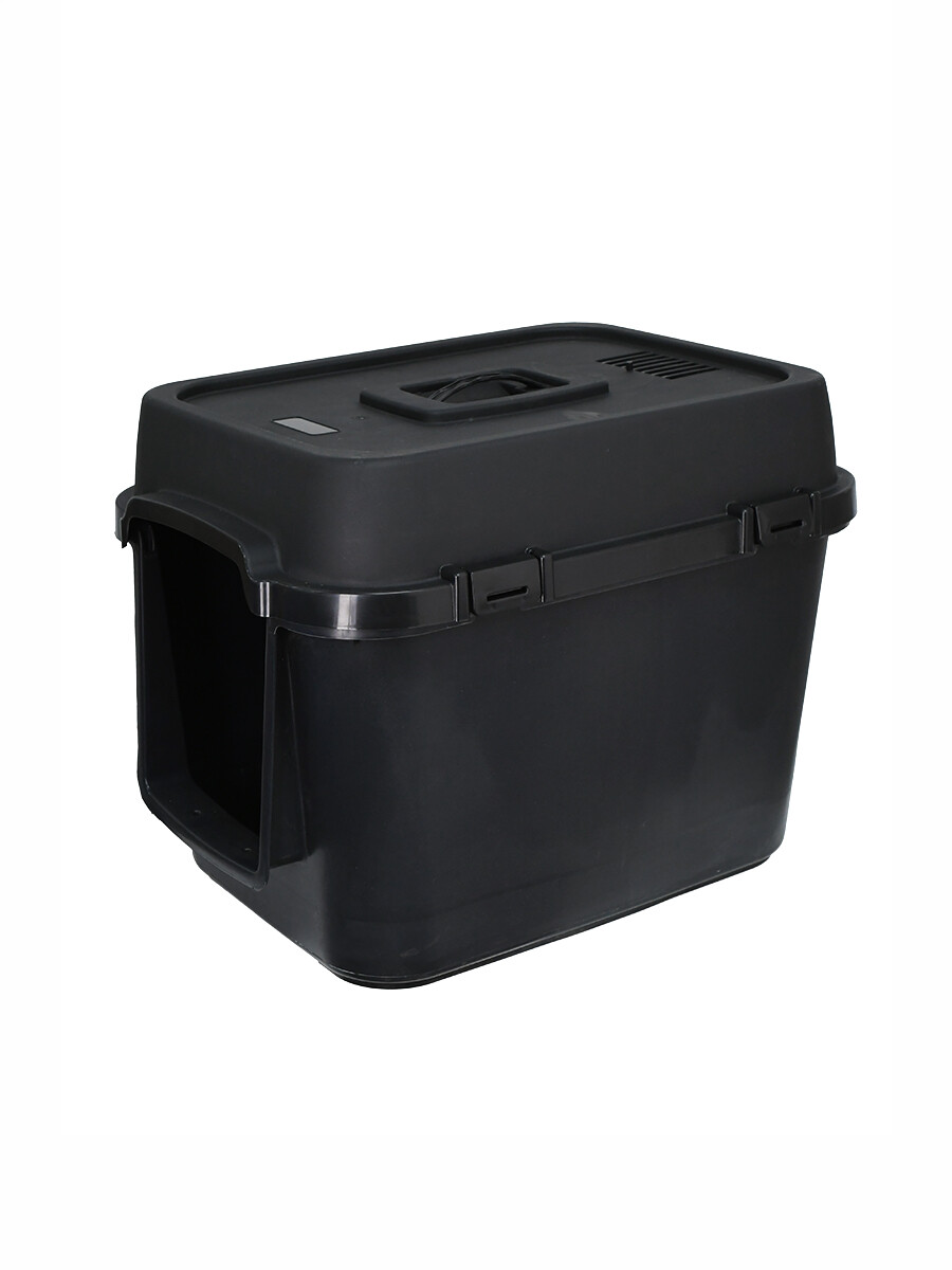 BAÑO RELAX PUERTA Y ALFOMBRA - NEGRO 