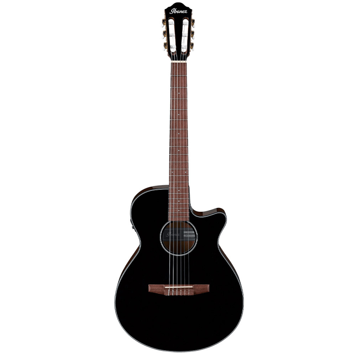 Guitarra Electroacústica Ibanez Aeg50n Bkh Negro 
