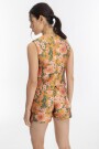 SHORT METALICO Naranja