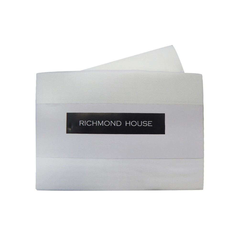 Juego Sábanas Queen - Richmond - 100% Microfibra Blanco