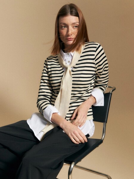 SACO ALLIE MANDARINE NEGRO