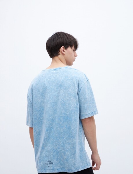 Remera Dawson Celeste